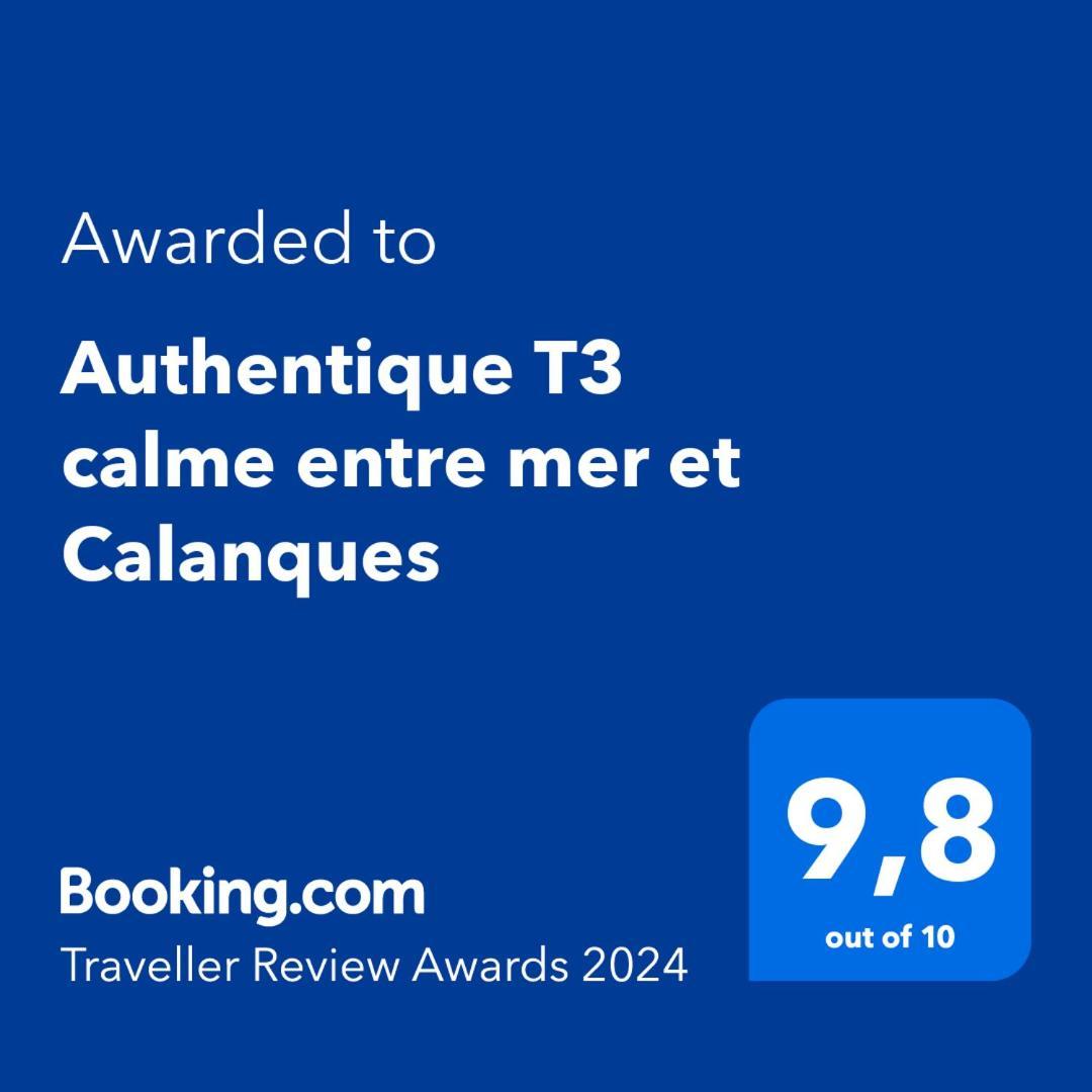 מרסיי Authentique T3 Calme Entre Mer Et Calanques מראה חיצוני תמונה